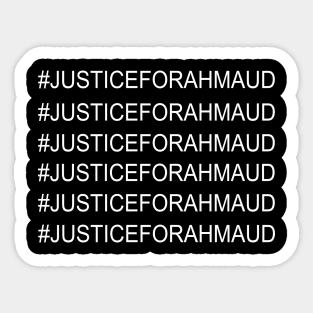 Justice For Ahmaud RunWithMaud Sticker